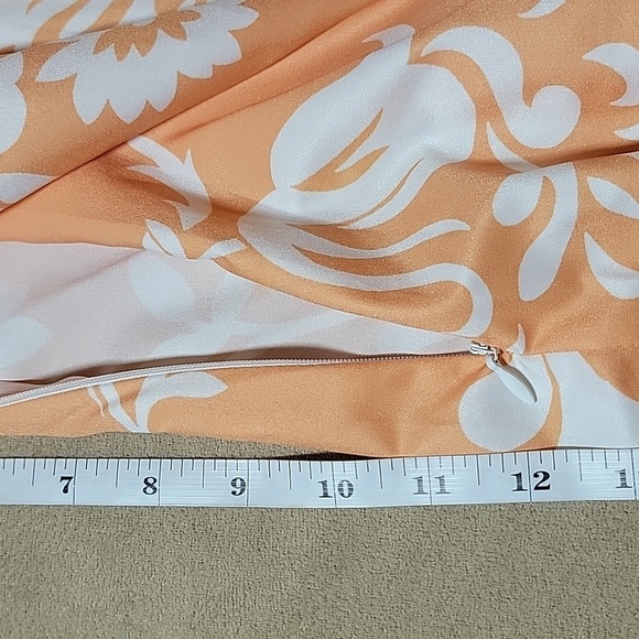 Spaghetti Strap Floral Halter Dress Size Large EUC - Picture 9 of 10